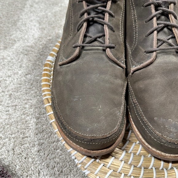 Olukai Men’s Honolulu Boot Chukka Ankle Lace Up Leather Casual in Brown Size 10 main image 7